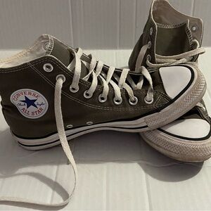 Converse All Star High-Tops grey men’s 6.5 women 8.5